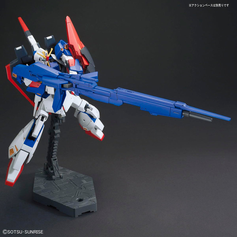 Bandai Zeta Gundam HG 1/144 beam sabers attach to muzzle for dramatic effects