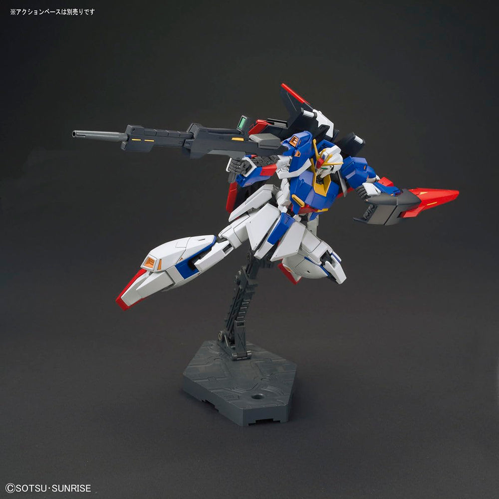 Bandai Zeta Gundam HG 1/144 hyper mega launcher with compatible weapons