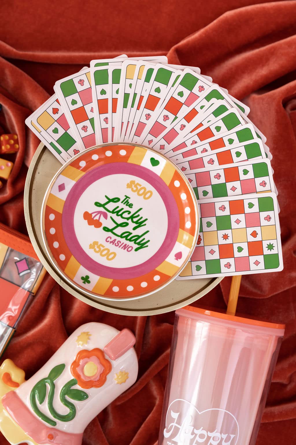 Ban.do durable materials withstand lively poker nights and beach games.