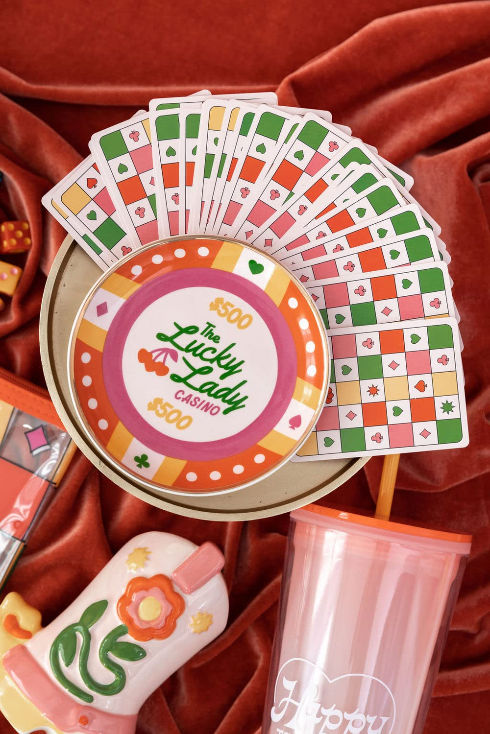 Ban.do durable materials withstand lively poker nights and beach games.