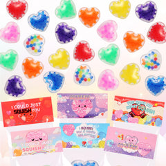 BANERLE valentines-day-cards-24-designs: card designs with gift bags for easy gifting.