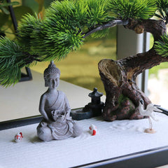BangBangDa Zen Garden Kit crane birds adding calm to your workspace