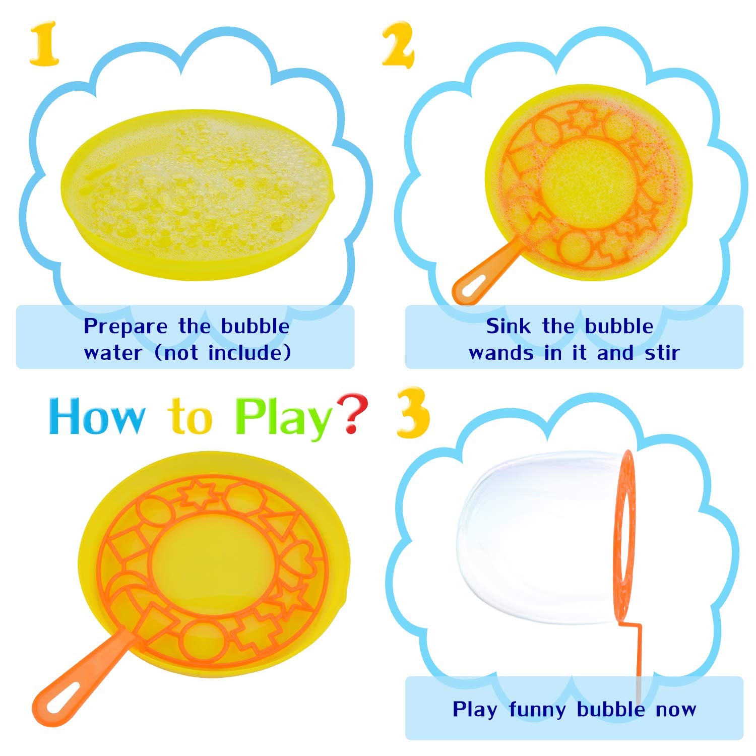 Bangcool birthday party bubble wands create festive moments.