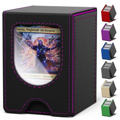 banloga Card Deck Box front window displaying commander identity