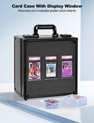 Banloga display window reveals graded cards at a glance