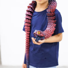 BANPIWOLG snake model flexible joints enabling varied poses.