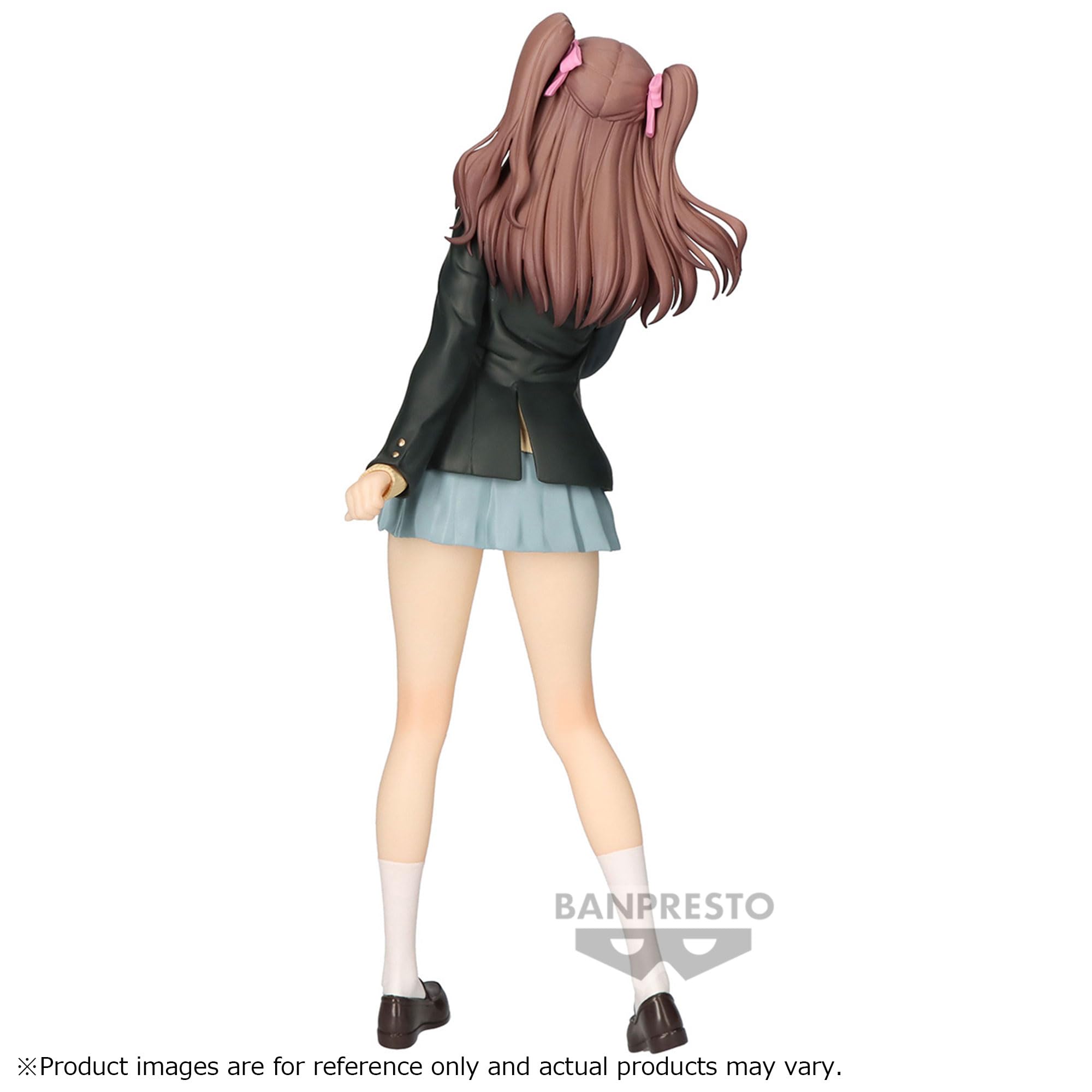Banpresto Mikari Tachibana uniform ver figure 8.7 inches tall ideal for display ensembles.