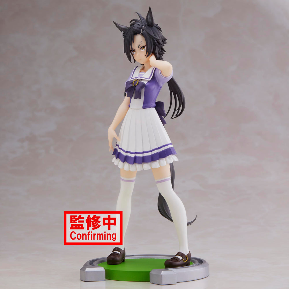 Banpresto Air Shakur box back reveals product notes and care.