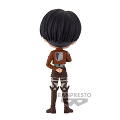 Banpresto Levi Vol. 2 Ver. A dynamic pose boosts shelf presence.