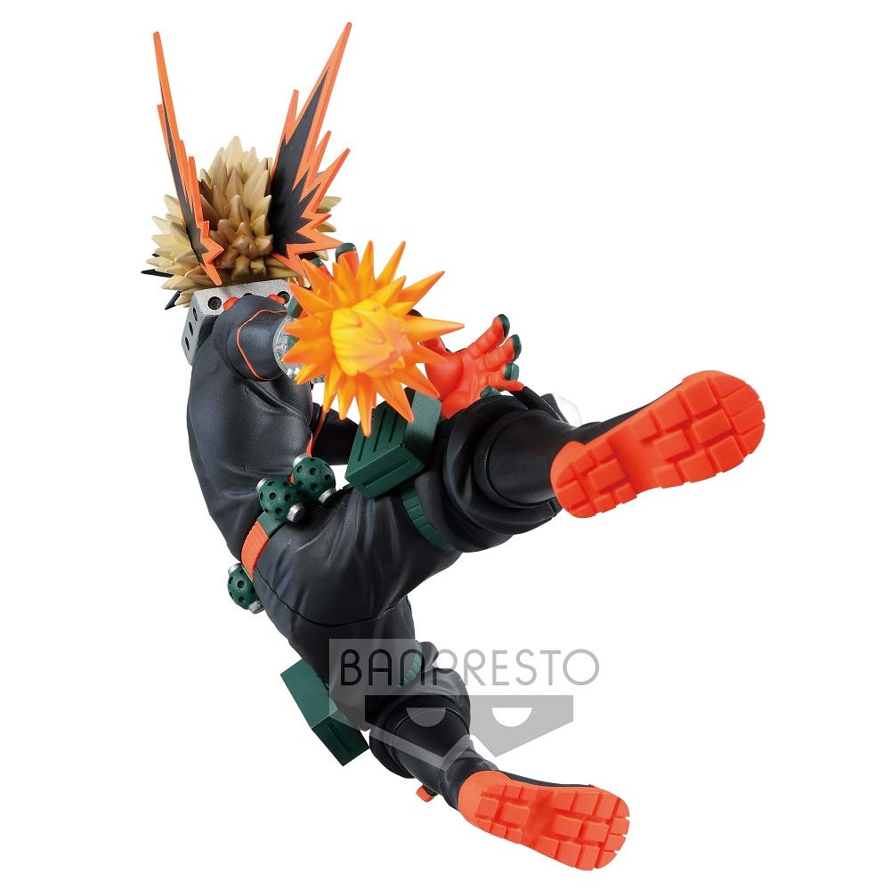 Banpresto Amazing Heroes vol14 Bakugo packaging, authentic collector's item.