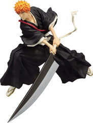 Banpresto Bleach Soul Entered Ichigo Kurosaki II figure for display and collection.