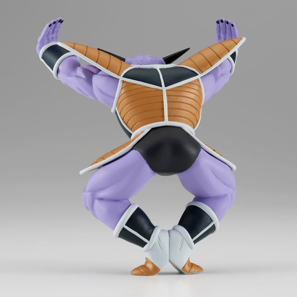 Banpresto Captain Ginyu base detail enhances stability on desks.