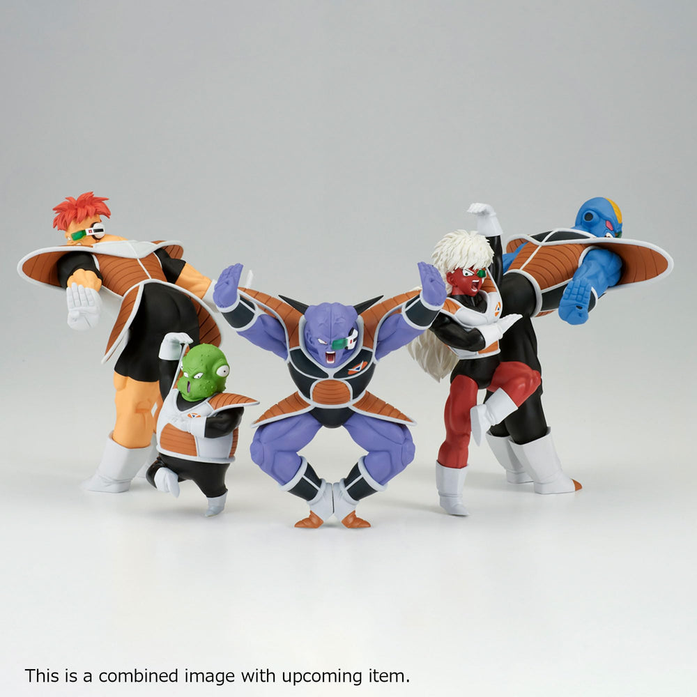 Banpresto Captain Ginyu box art adds display appeal.