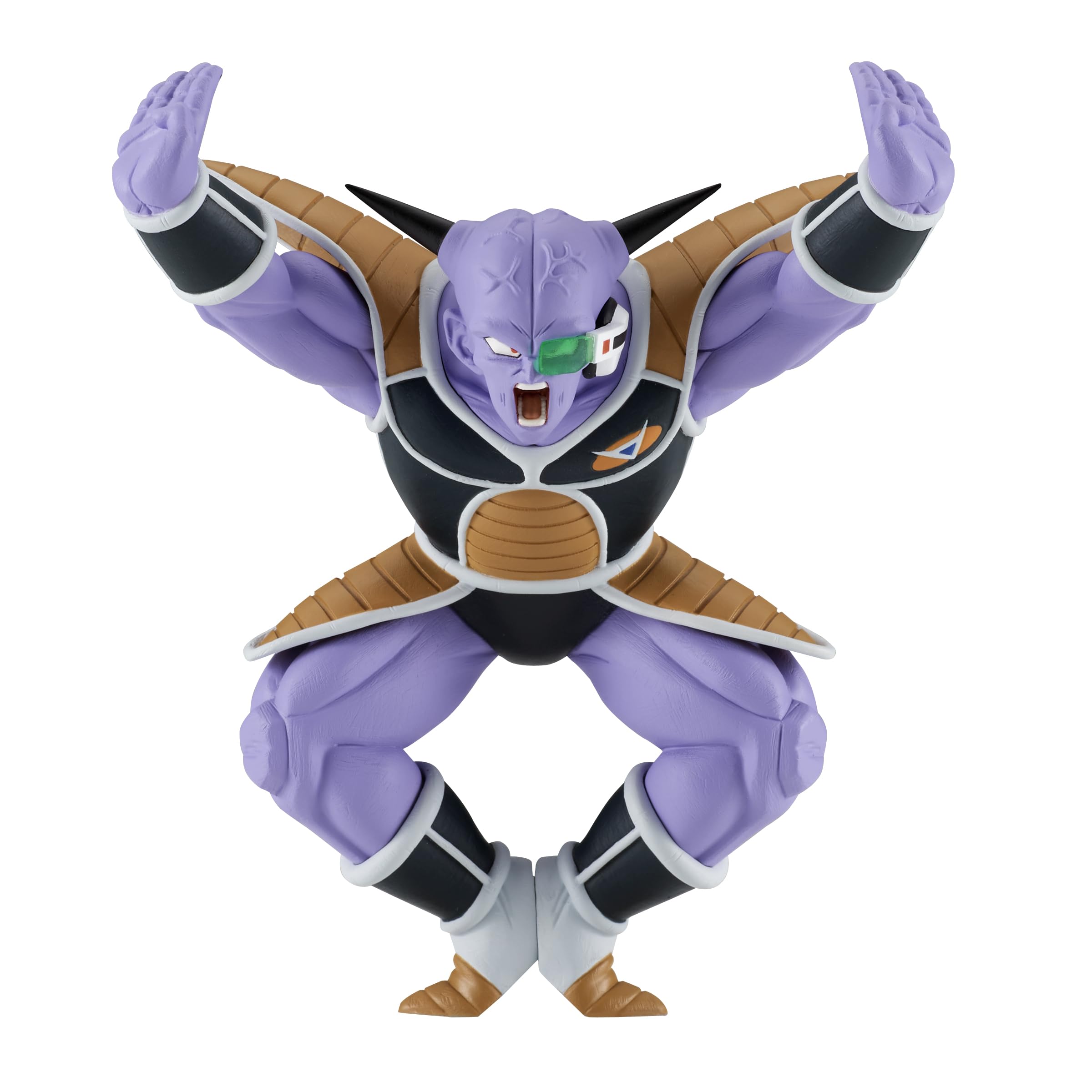 Banpresto Captain Ginyu solid edge vol.17 front view, ideal for collectors.