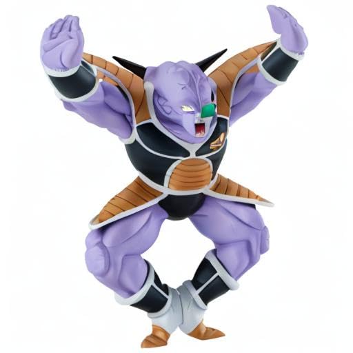 Banpresto Captain Ginyu ready-to-display figure for DBZ fans.
