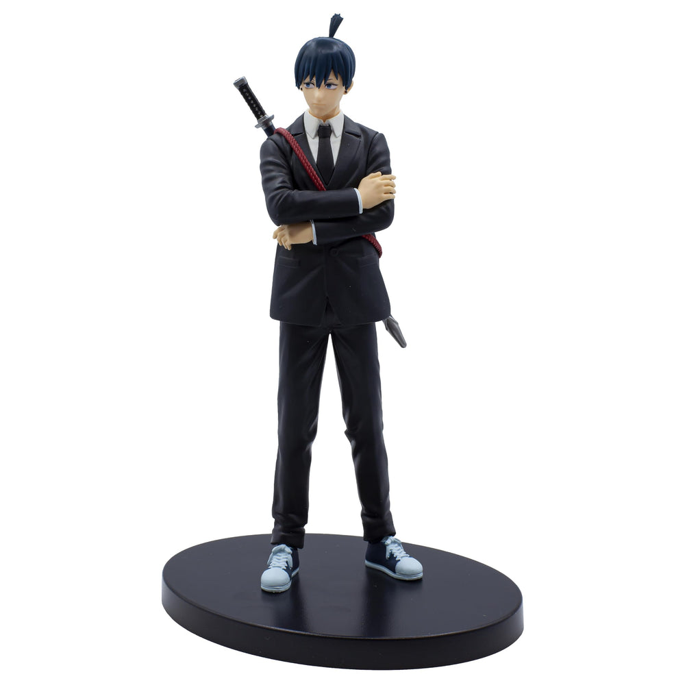 Banpresto Chainsaw Man Aki Hayakawa Vol. 2 pose—eye-catching display piece for shelves.