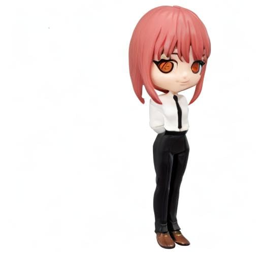 Banpresto Makima Q Posket display-friendly figure with vivid eyes and posture.