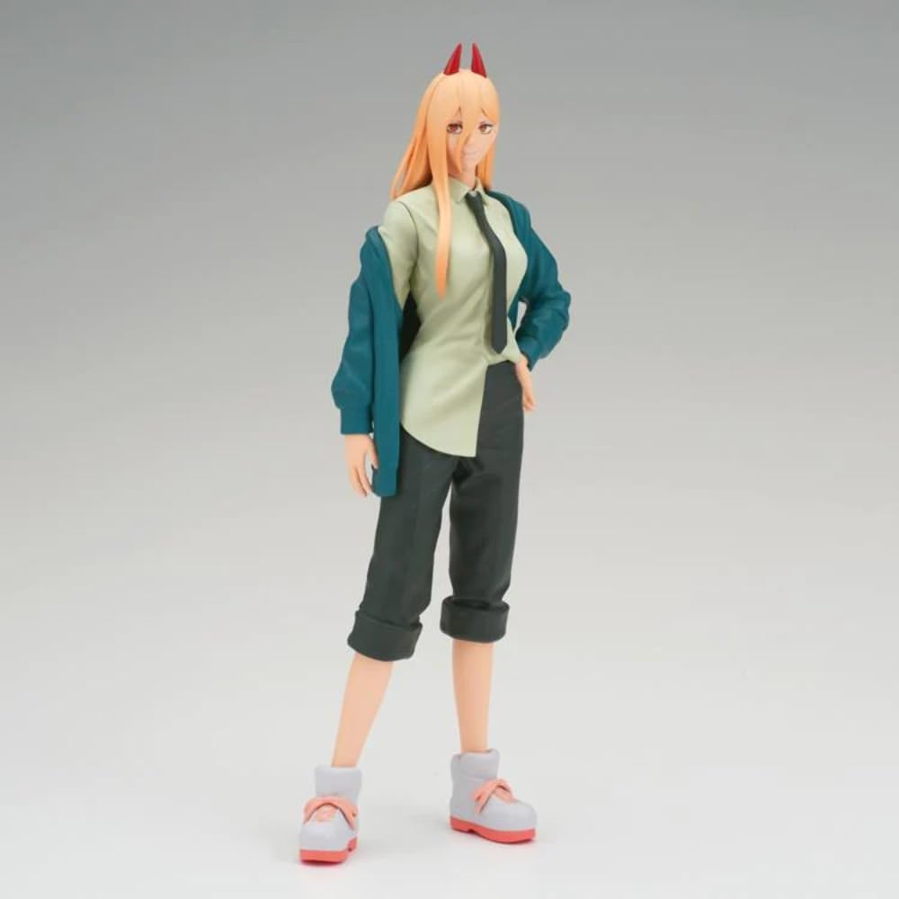 Banpresto Power Vol. 4 detailed sculpt closeup highlights intricate textures for close viewing.