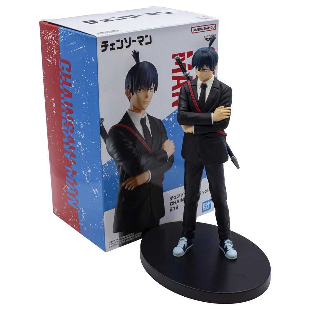 Banpresto Chainsaw Man Vol. 2 display piece—great for themed shelves.
