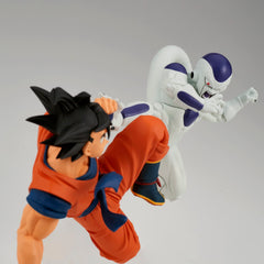 Banpresto collectible figure for display across a collection shelf.