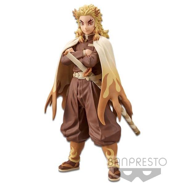 Banpresto Demon Slayer Kyojuro Rengoku Vol.11 close-up artwork details