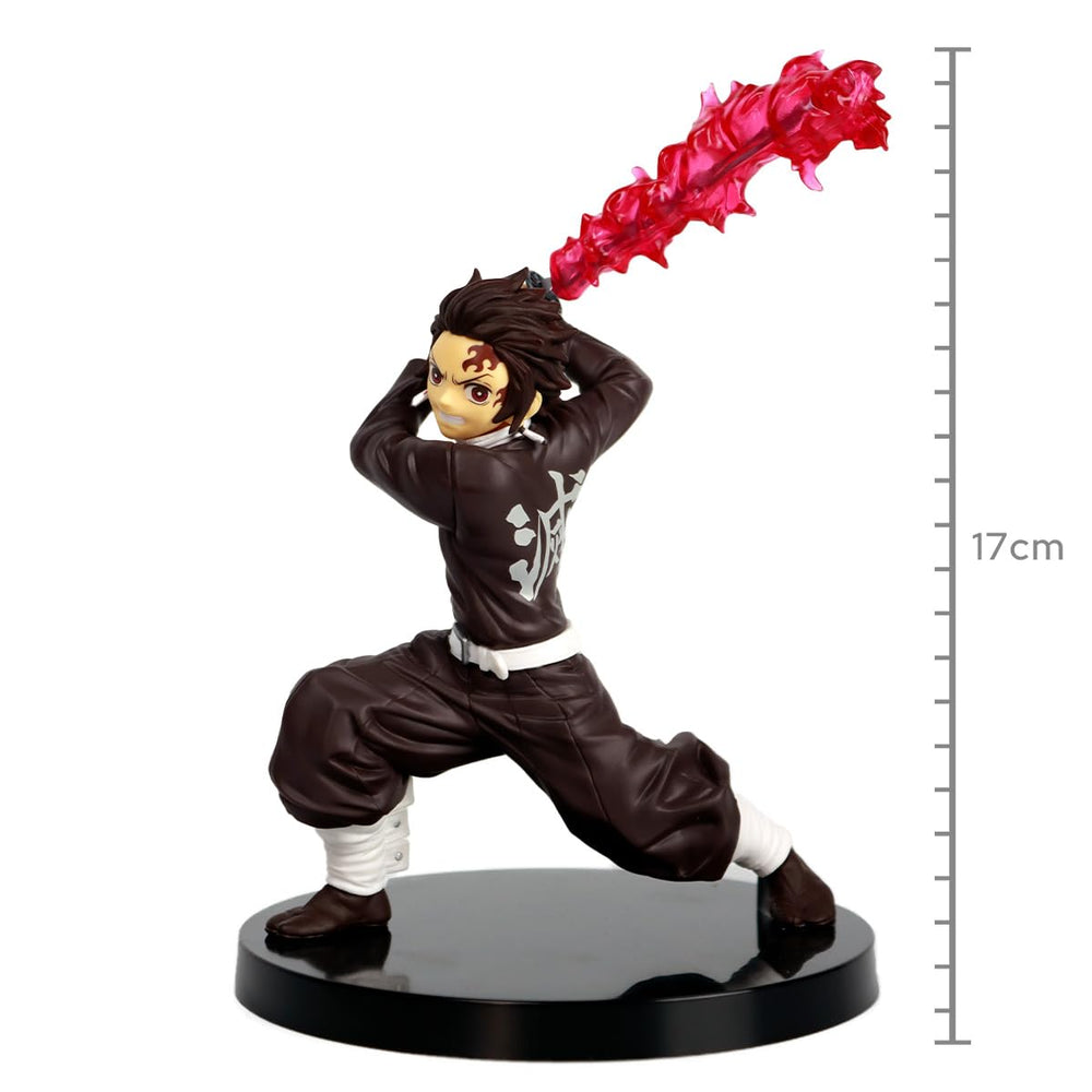 Banpresto Tanjiro Kamado II Vibration Stars figure close-up for appreciation of finish and expression.