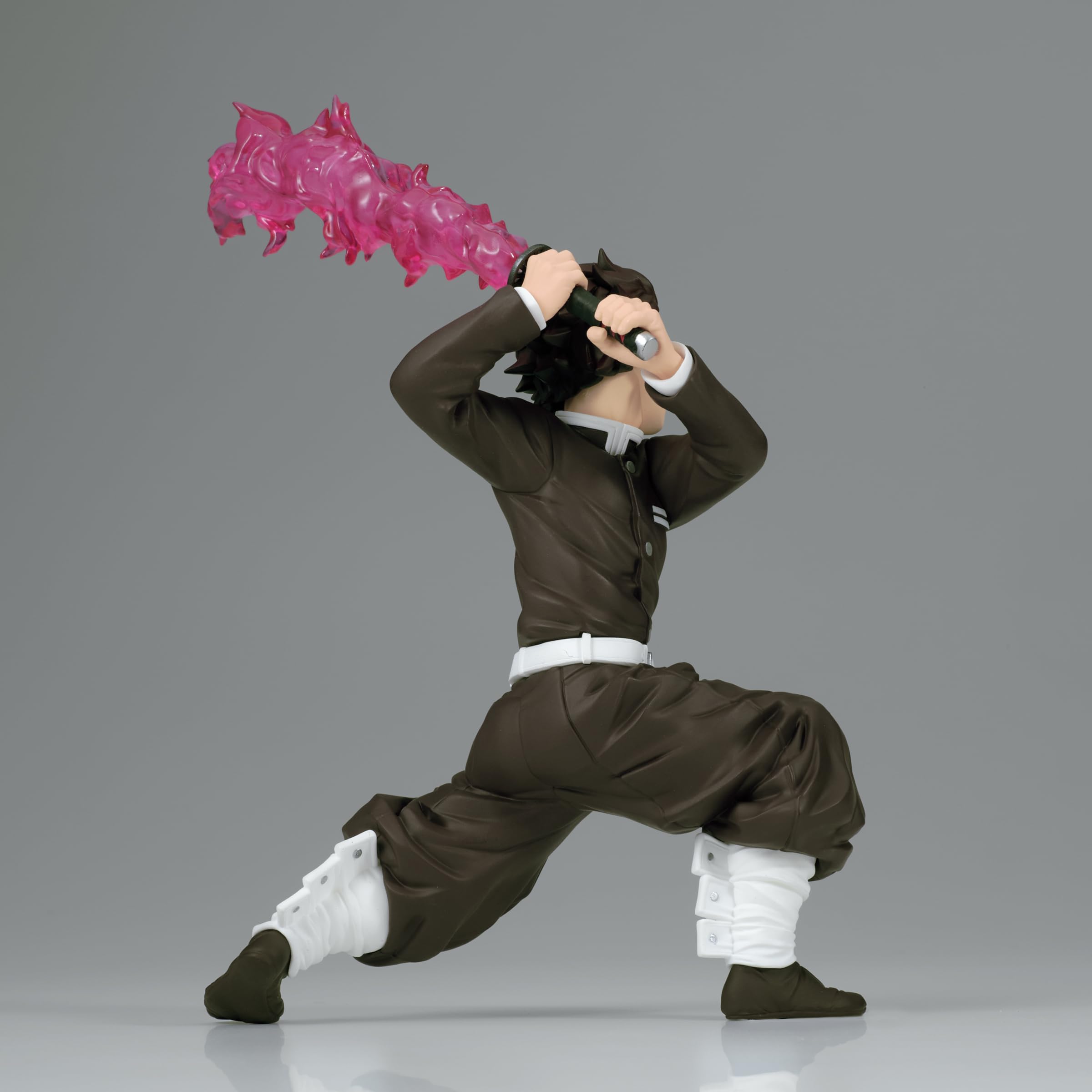 Banpresto Tanjiro Kamado II figure alongside other Banpresto figures on a diorama.