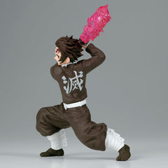Banpresto Tanjiro Kamado II figure on desk display for daily inspiration.