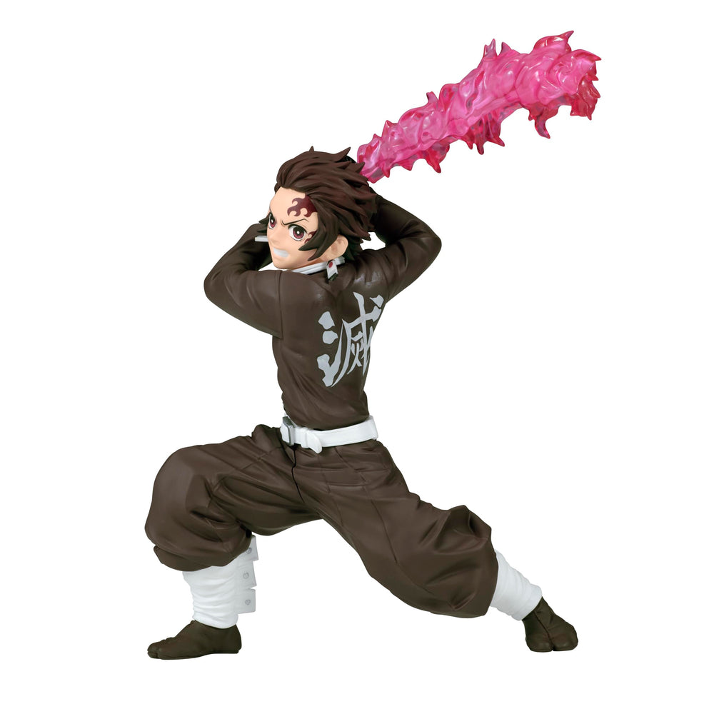 Banpresto Tanjiro Kamado II Vibration Stars figure in dynamic pose for display collection.