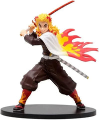 BanPresto Demon Slayer Kyojuro Rengoku figure full-body pose for display collections.