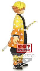 Banpresto Demon Slayer Zenitsu Grandista figure ideal gift for fans.
