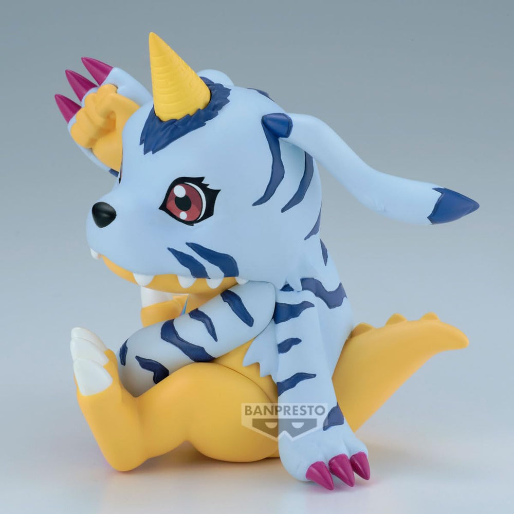 Banpresto Gabumon Sofvimates Vol.2 packaging confirms official licensing.