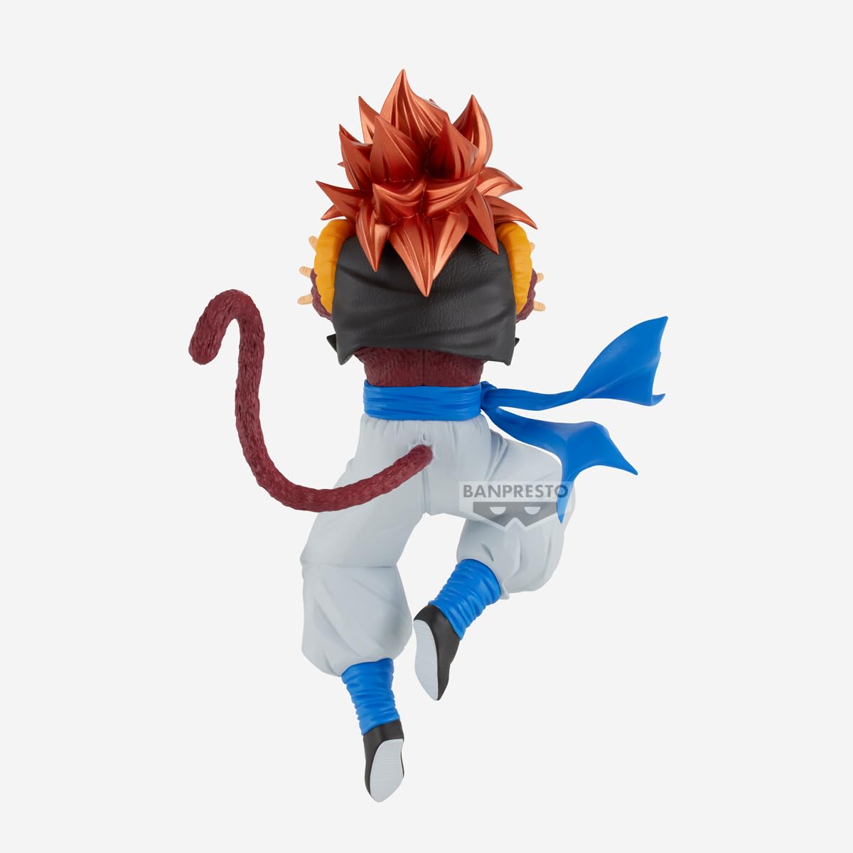 Banpresto Dragon Ball GT Gogeta close-up details on colors and sculpt.
