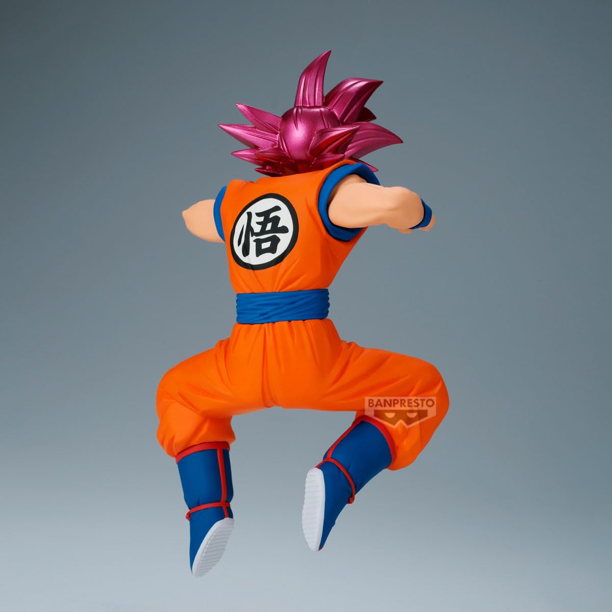 Banpresto Dragon Ball Super Goku vs Beerus back view figure showing pose