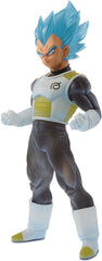 Banpresto Vegeta clear resin body profile view for cabinet display
