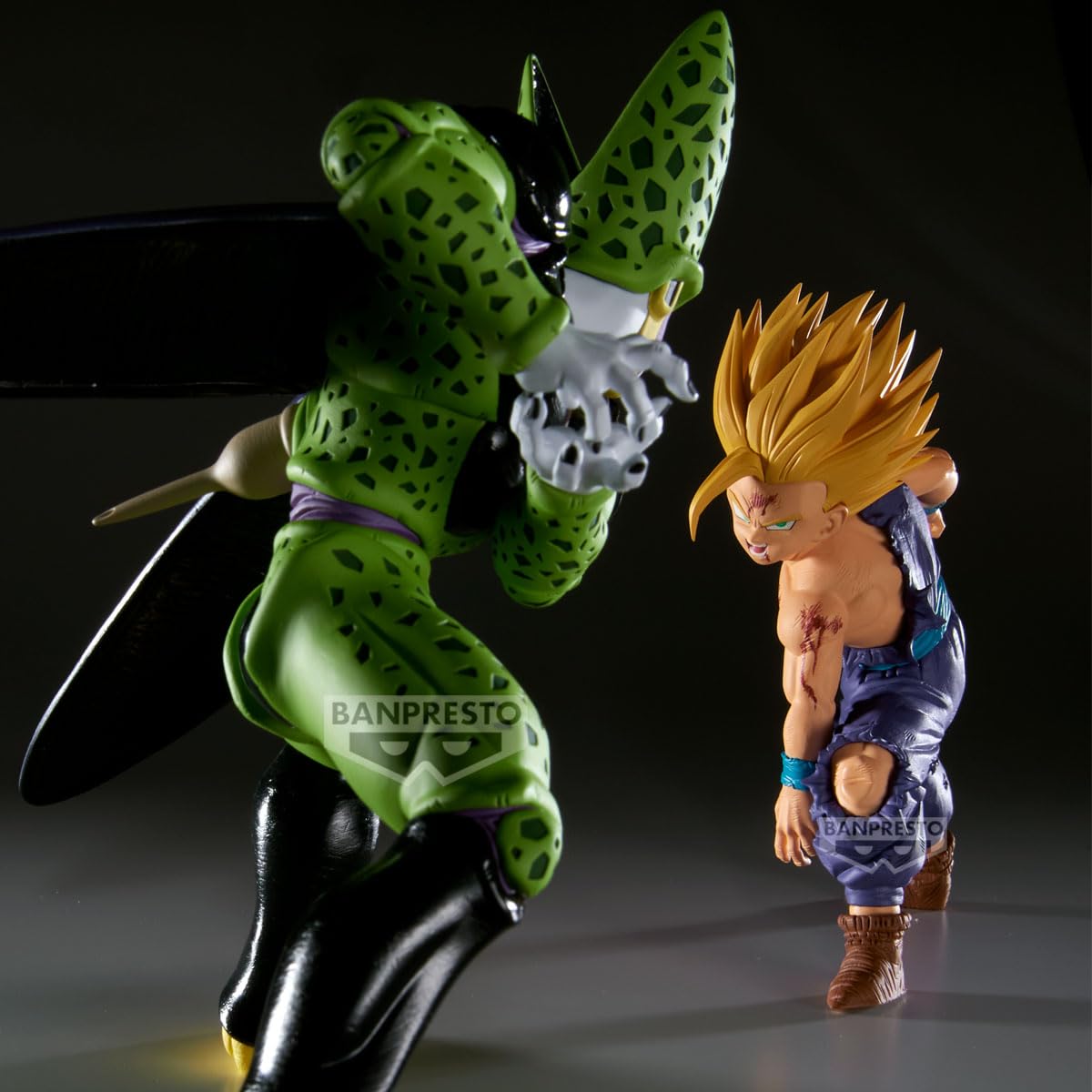 Banpresto Dragon Ball Z figure box seals indicate official licensing