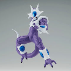 Banpreto Dragon Ball Z Cooler at 6-7 inch scale fits compact shelves.