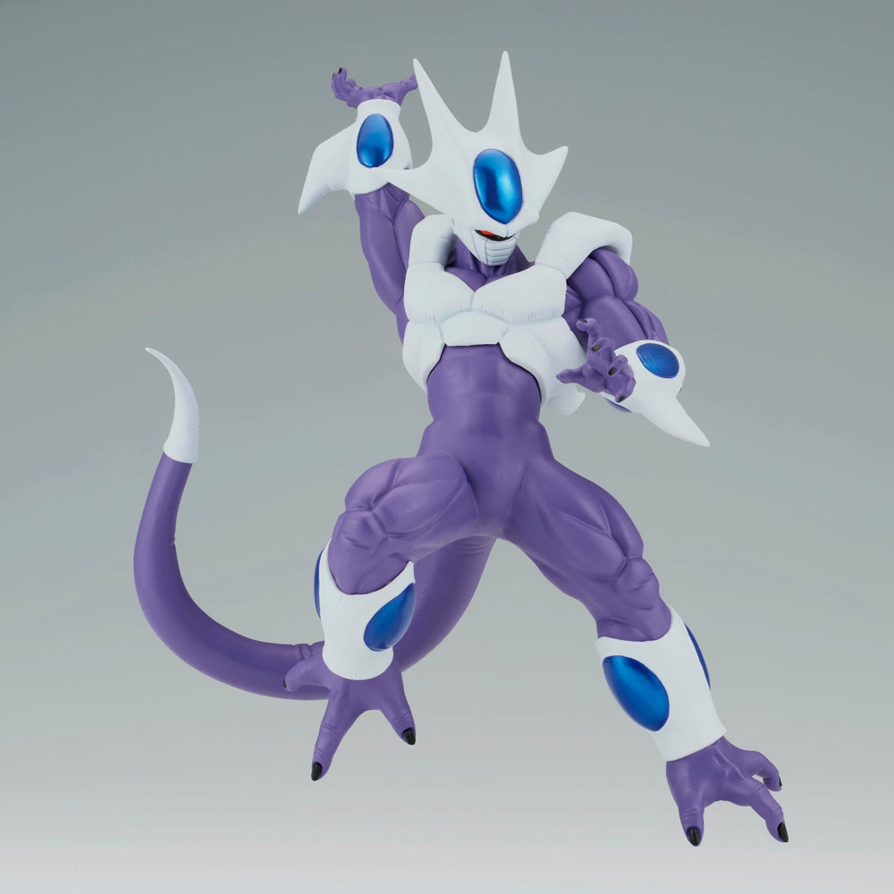 Banpresto Dragon Ball Z Cooler displayed with other Banpresto figures for collection.