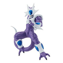 Banpresto Dragon Ball Z Cooler figure in iconic pose enhances display presence.