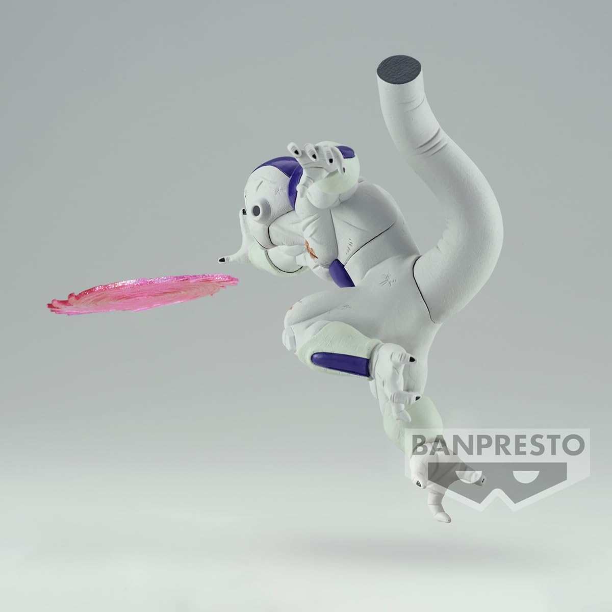 Banpresto Frieza II box shows authentic licensing and safe packaging.