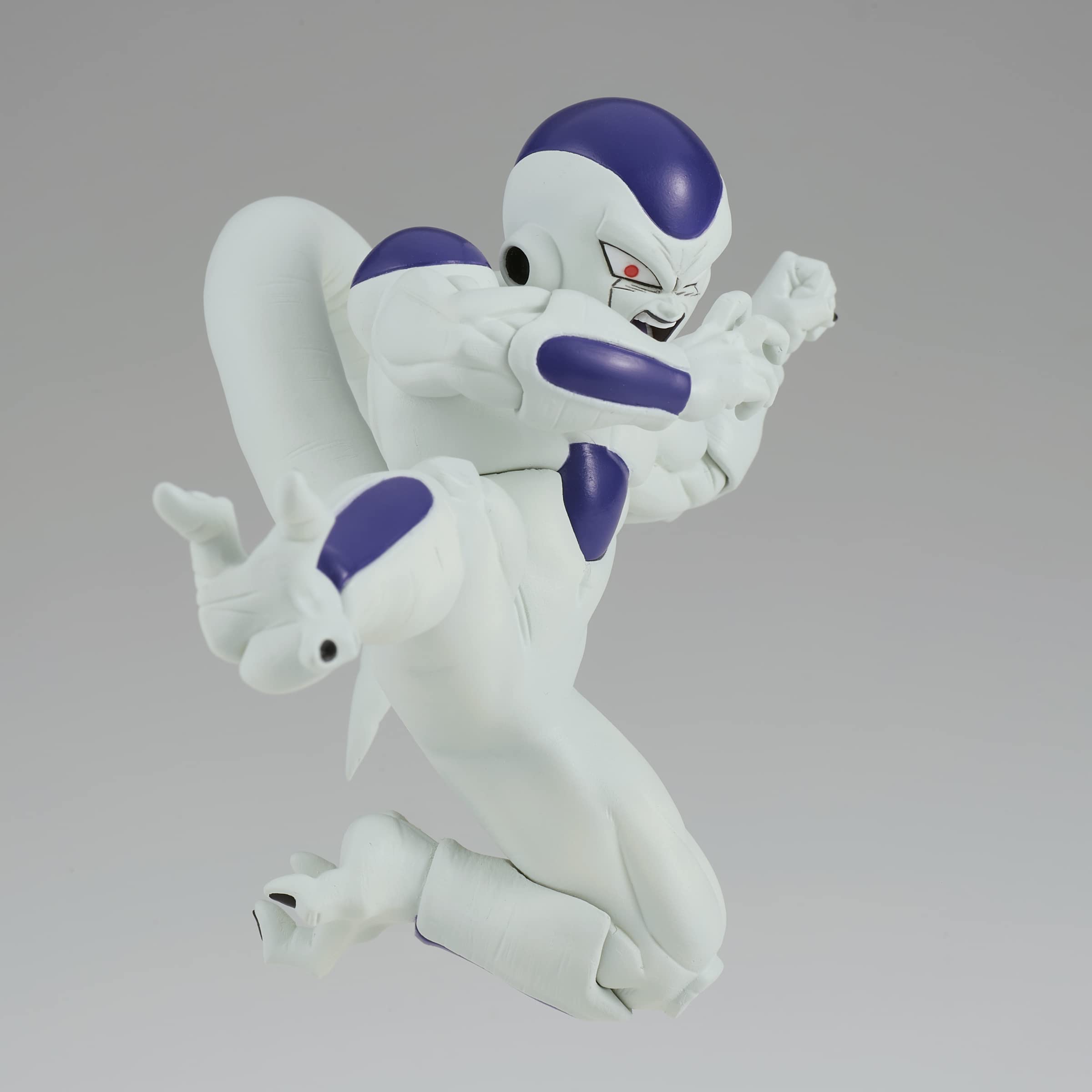Banpresto Dragon Ball Z Frieza figure side view for dynamic shelf display