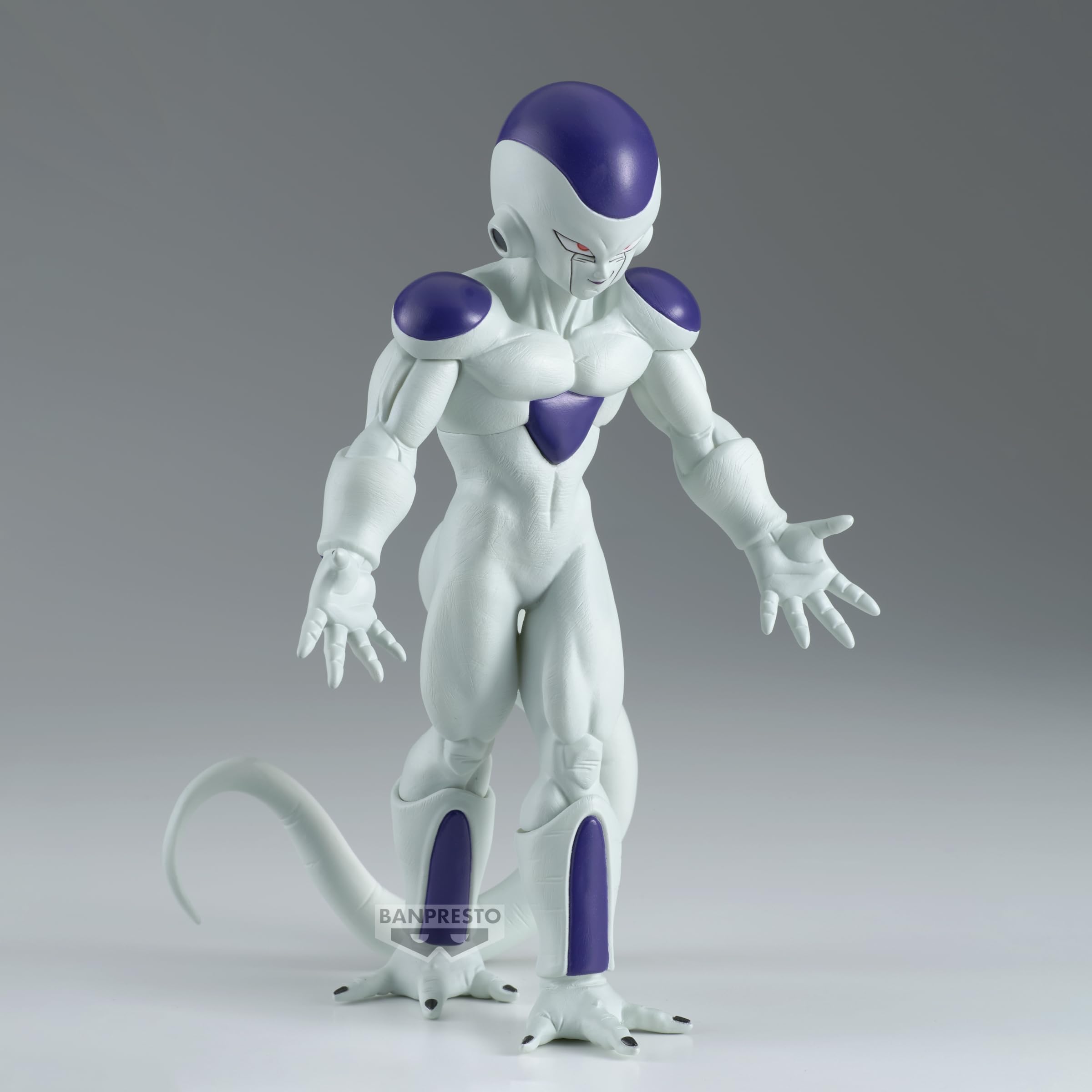 Banpresto Frieza Solid Edge Works figure stands 6.3 inches for compact display options.