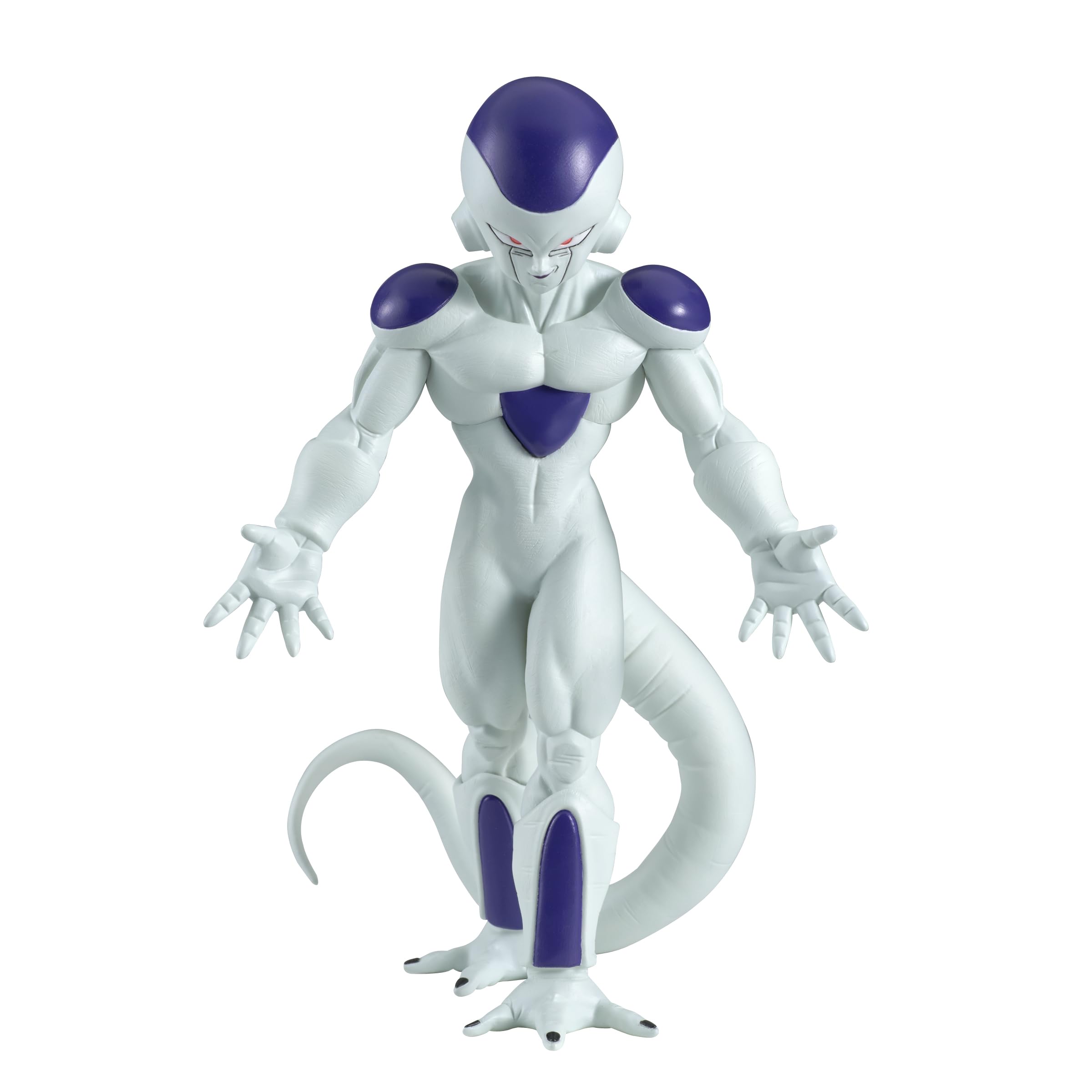 Banpresto Frieza Solid Edge Works figure with iconic pose for striking shelf display.