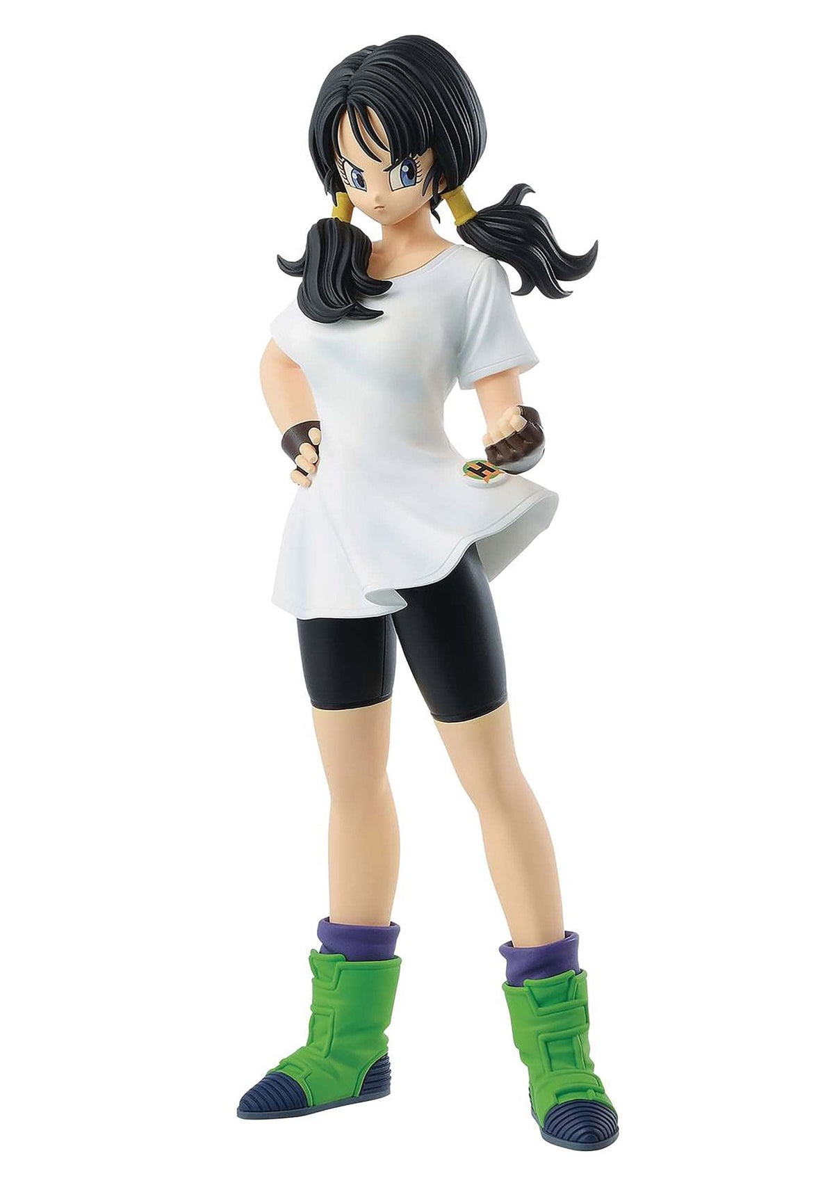 Banpresto Dragon Ball Z Glitter Glamours Videl Ver A display-ready figure.