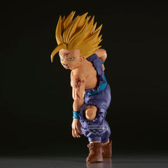 Banpresto Dragon Ball Z Gohan vs Cell figure vivid paintwork for collection.