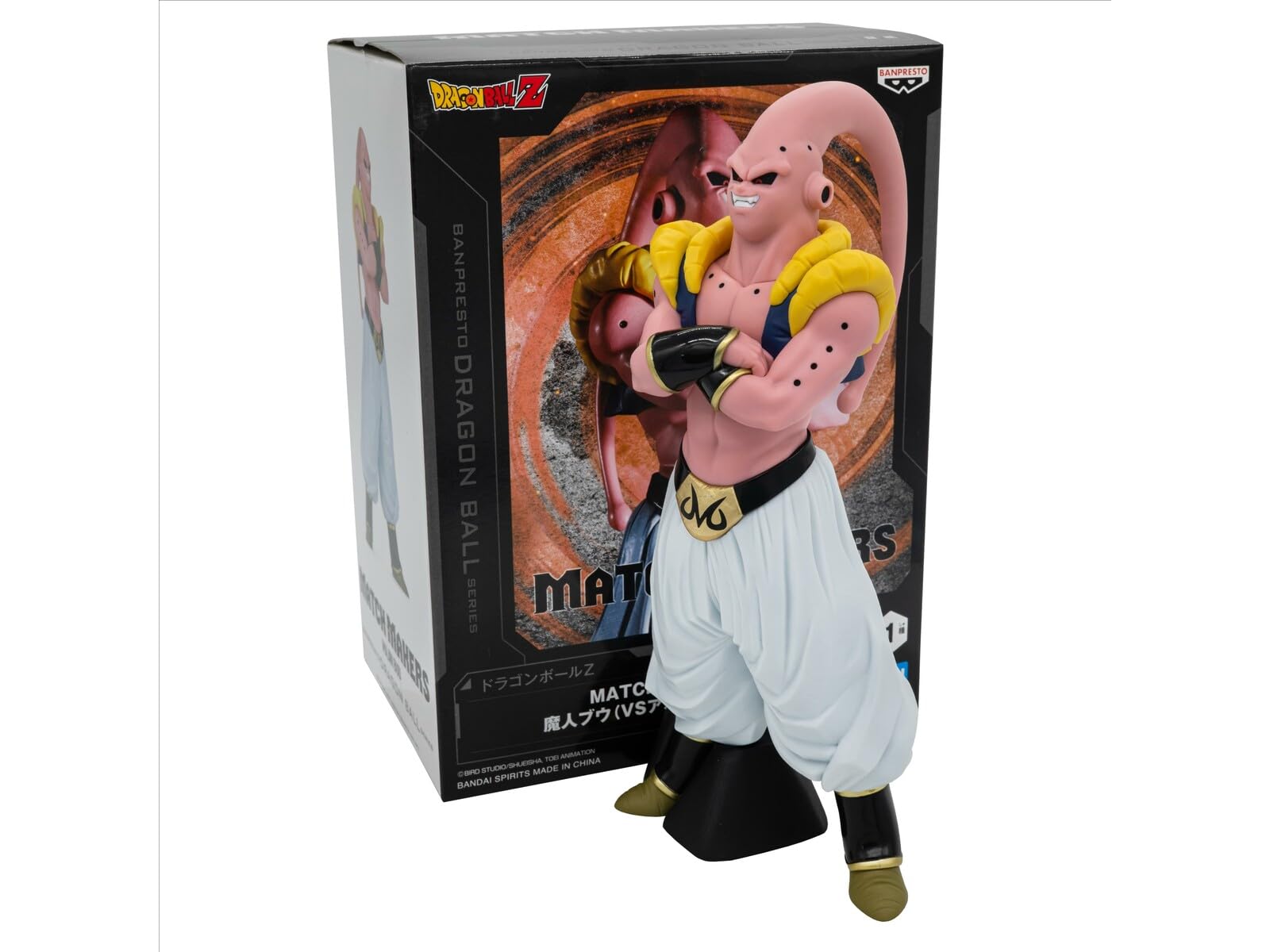Banpresto Majin Buu vs Ultimate Gohan display shot for dynamic collections