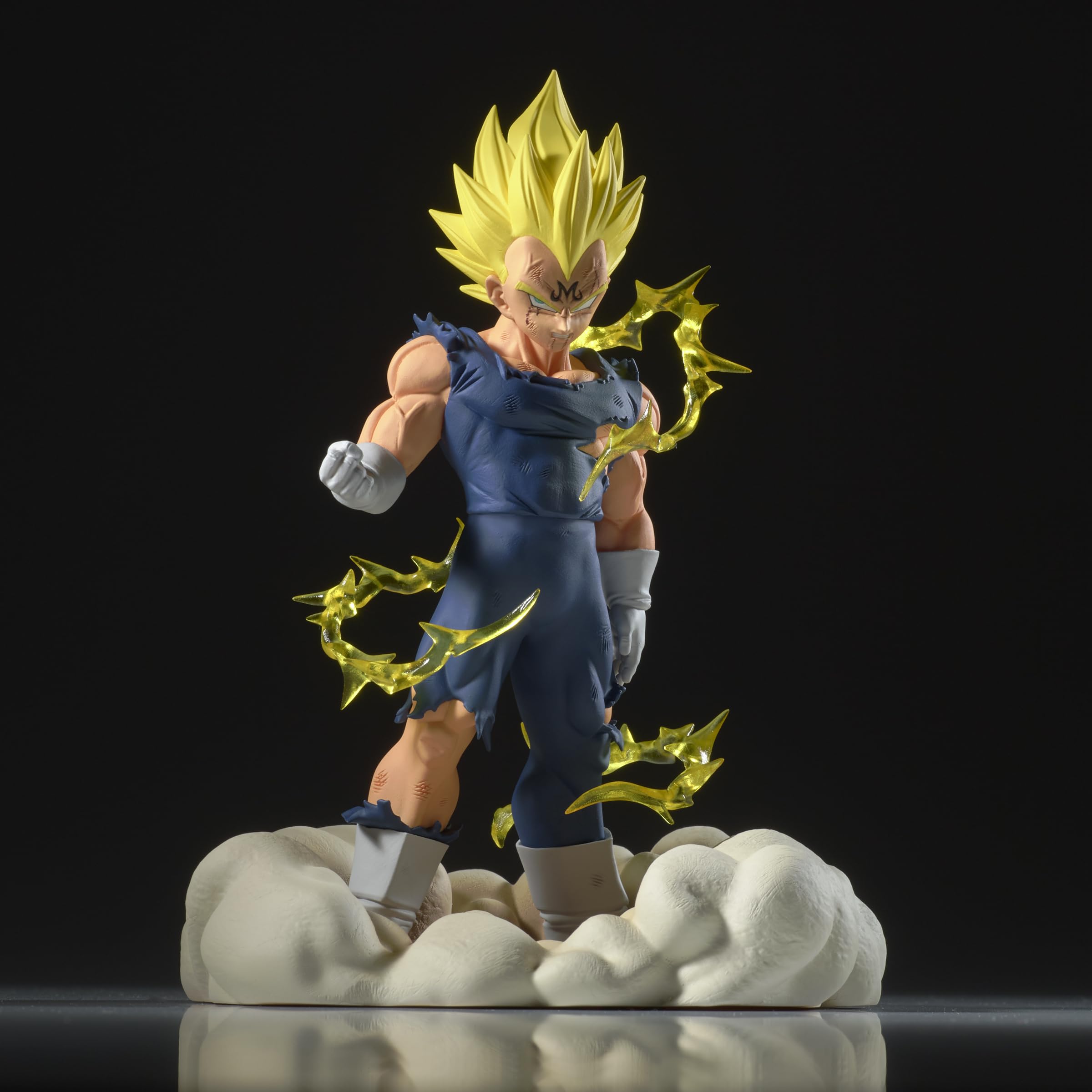 Banpresto Dragon Ball Z Majin Vegeta history box vol12 close-up face detail enhances display realism