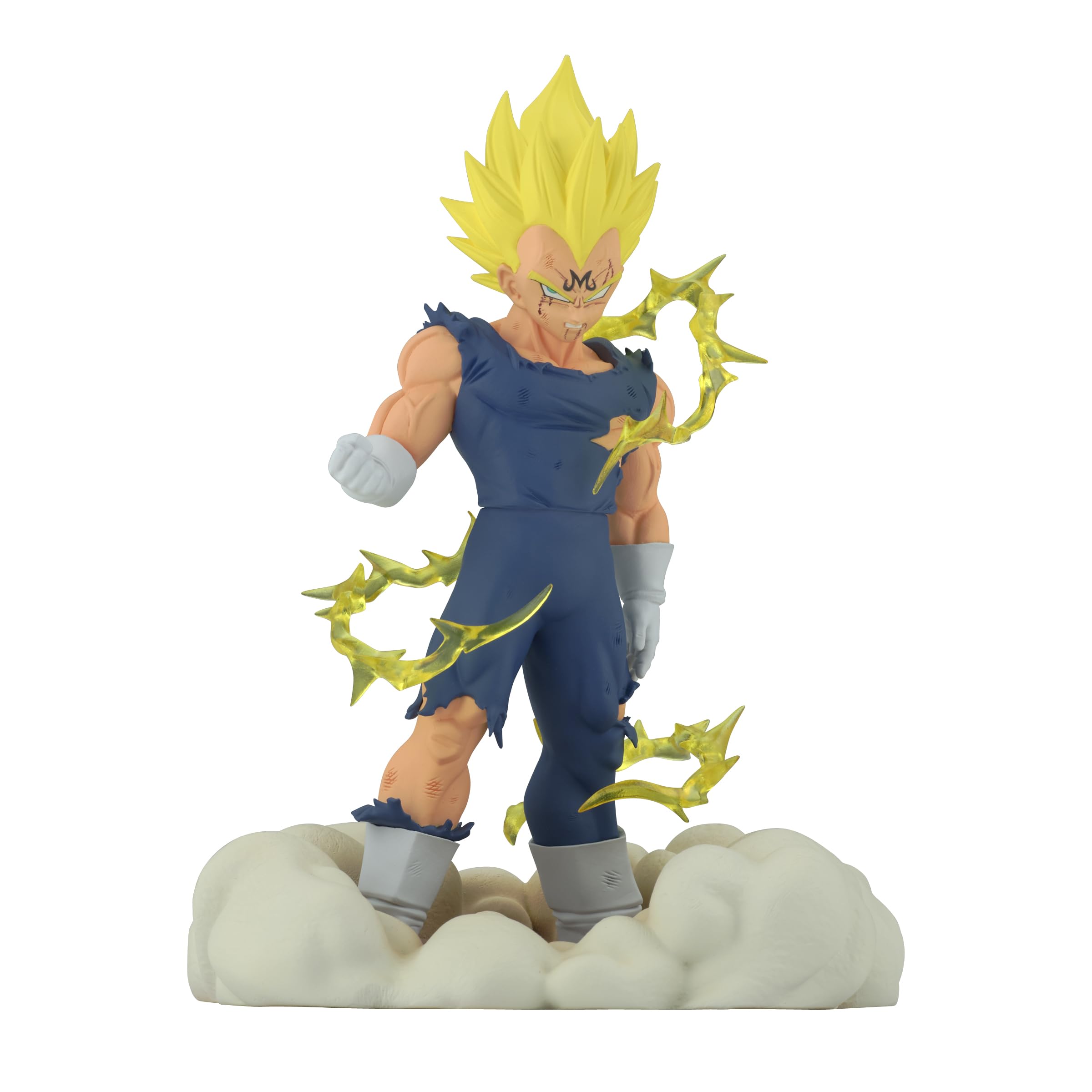 Banpresto Dragon Ball Z Majin Vegeta history box vol12 front view for collectors display