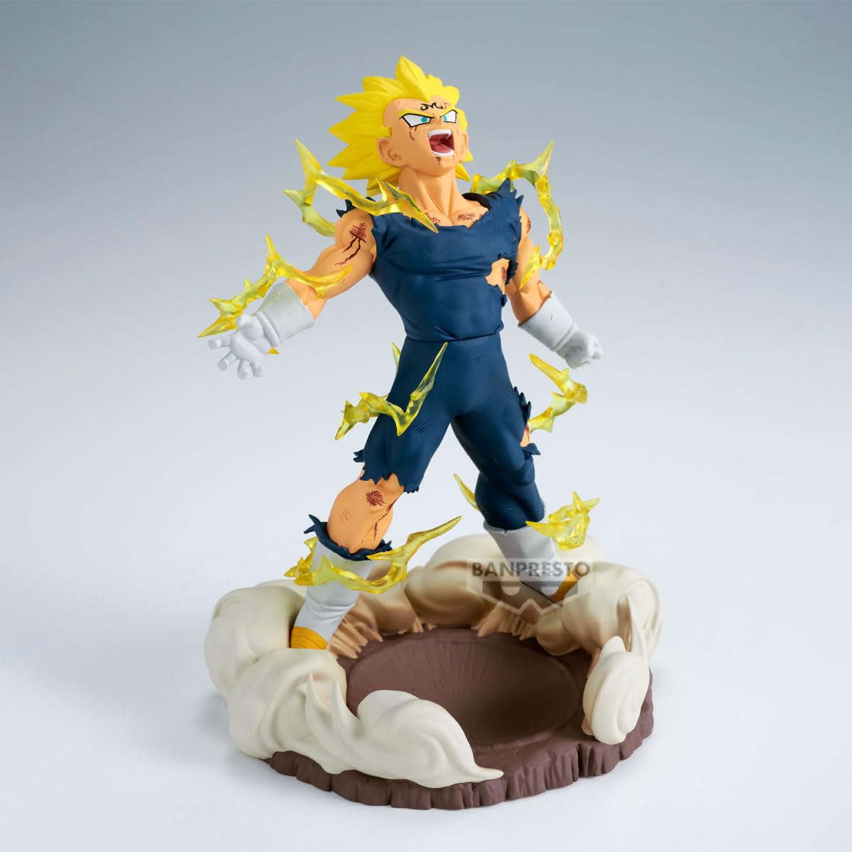 Banpresto Majin Vegeta iconic pose enhances collection shelves