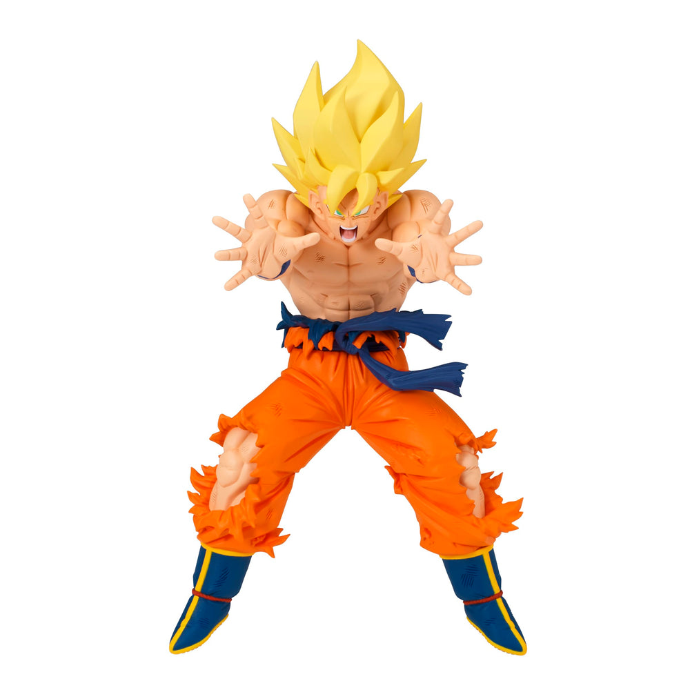 Banpresto Dragon Ball Z Goku vs Cooler figure, front view for striking shelf display.